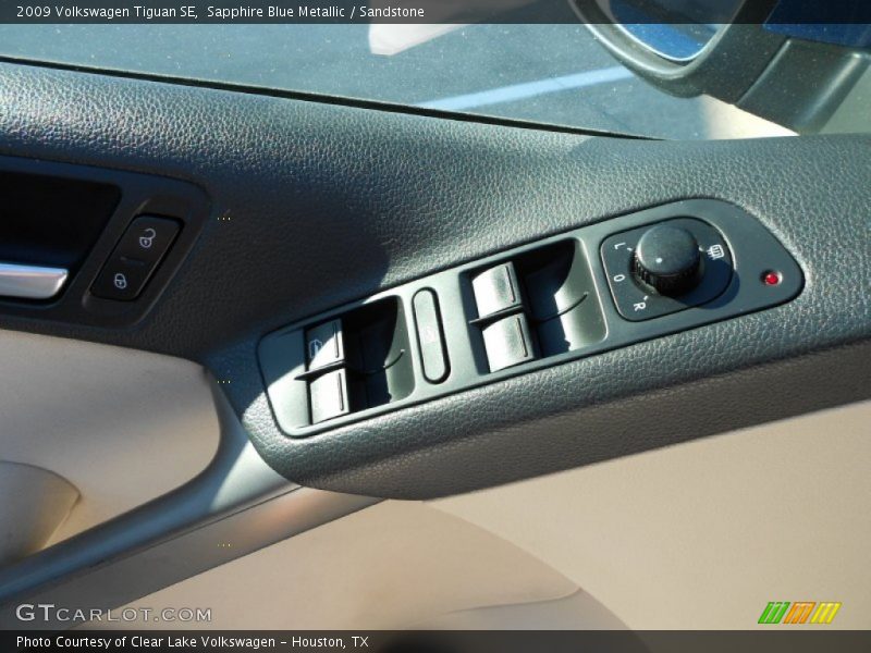Sapphire Blue Metallic / Sandstone 2009 Volkswagen Tiguan SE