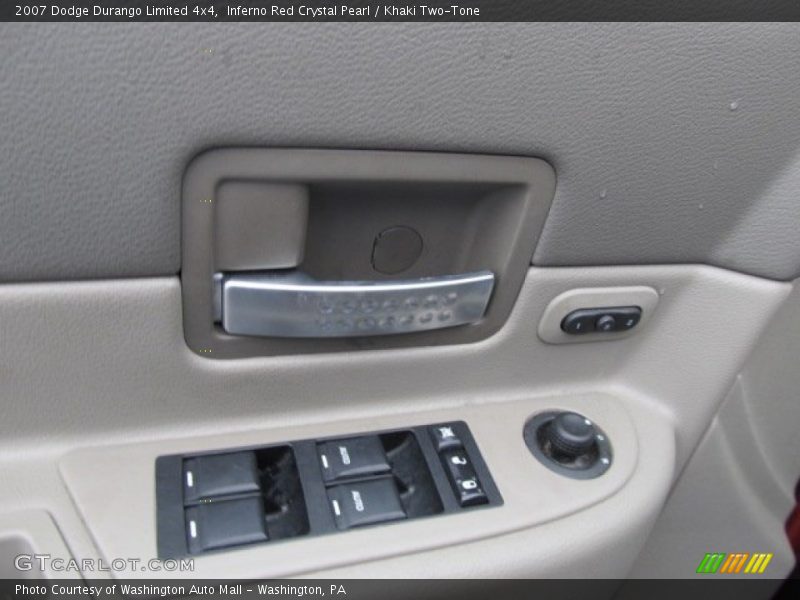 Inferno Red Crystal Pearl / Khaki Two-Tone 2007 Dodge Durango Limited 4x4