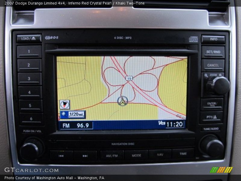 Navigation of 2007 Durango Limited 4x4