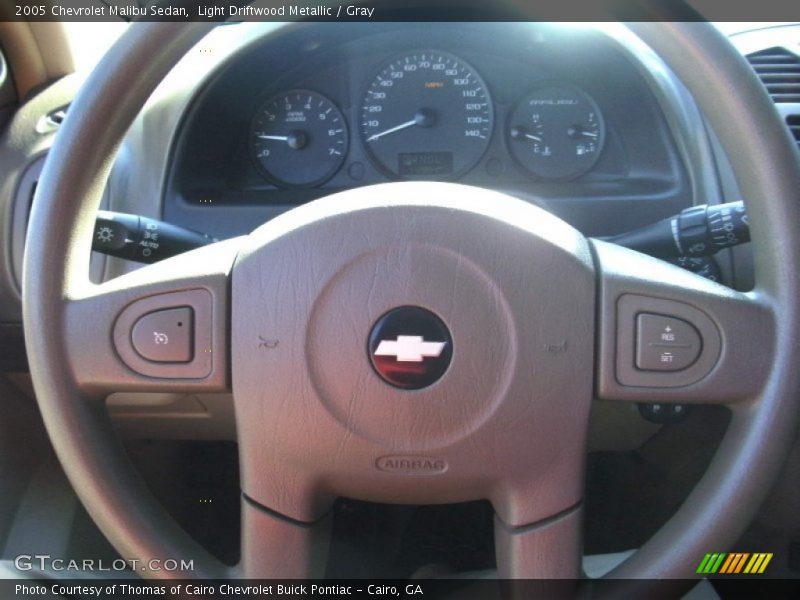 Light Driftwood Metallic / Gray 2005 Chevrolet Malibu Sedan