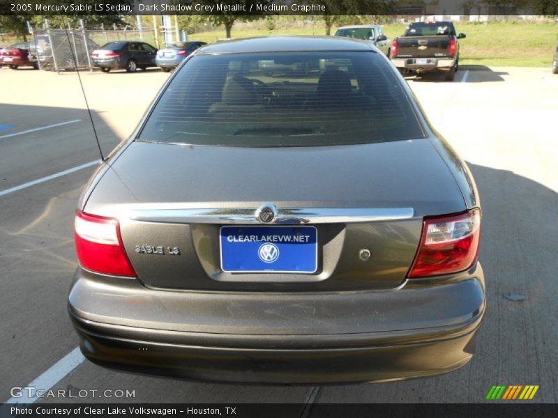 Dark Shadow Grey Metallic / Medium Graphite 2005 Mercury Sable LS Sedan