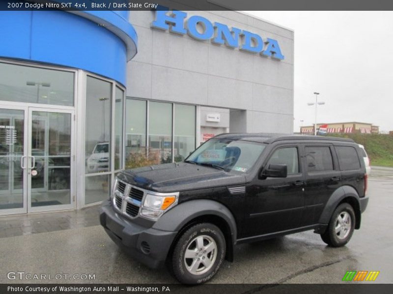 Black / Dark Slate Gray 2007 Dodge Nitro SXT 4x4