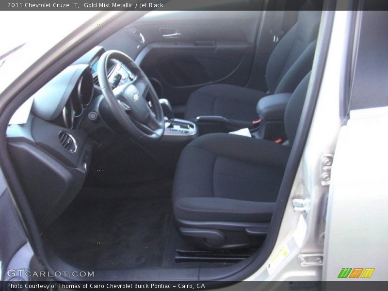 Gold Mist Metallic / Jet Black 2011 Chevrolet Cruze LT