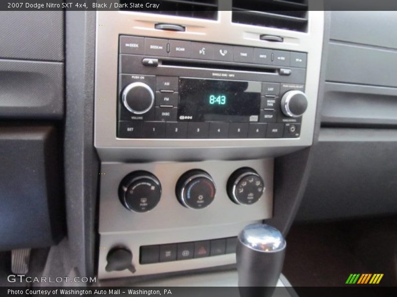 Black / Dark Slate Gray 2007 Dodge Nitro SXT 4x4