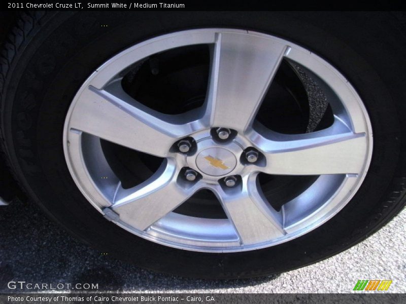 Summit White / Medium Titanium 2011 Chevrolet Cruze LT
