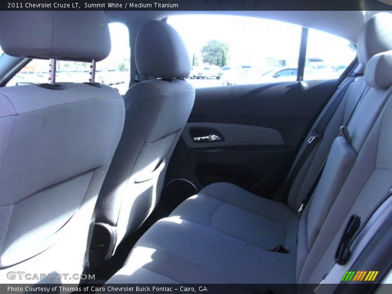 Summit White / Medium Titanium 2011 Chevrolet Cruze LT