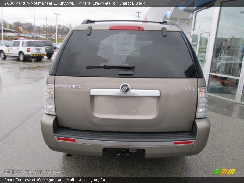 Mineral Grey Metallic / Charcoal Black 2006 Mercury Mountaineer Luxury AWD