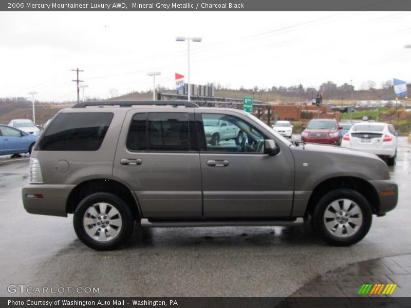 Mineral Grey Metallic / Charcoal Black 2006 Mercury Mountaineer Luxury AWD