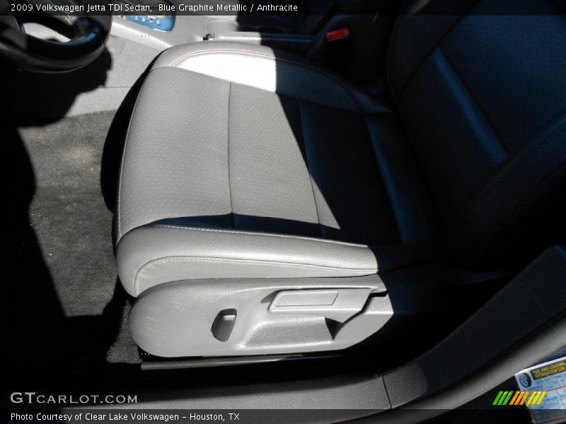 Blue Graphite Metallic / Anthracite 2009 Volkswagen Jetta TDI Sedan