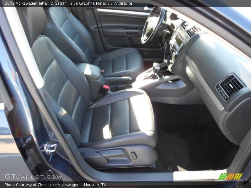 Blue Graphite Metallic / Anthracite 2009 Volkswagen Jetta TDI Sedan