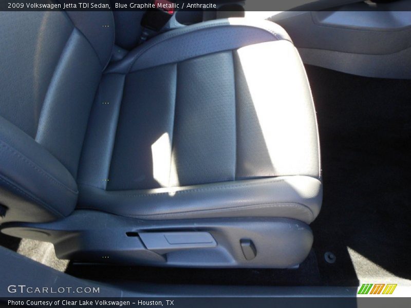 Blue Graphite Metallic / Anthracite 2009 Volkswagen Jetta TDI Sedan