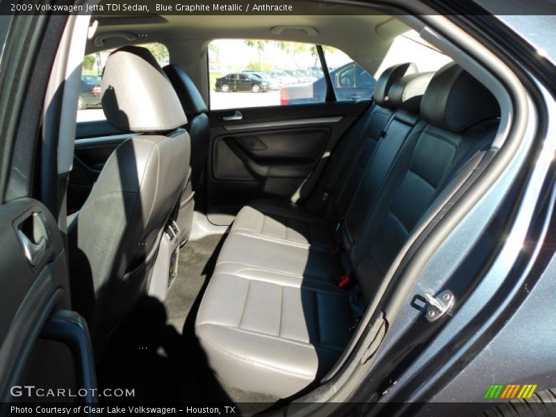 Blue Graphite Metallic / Anthracite 2009 Volkswagen Jetta TDI Sedan