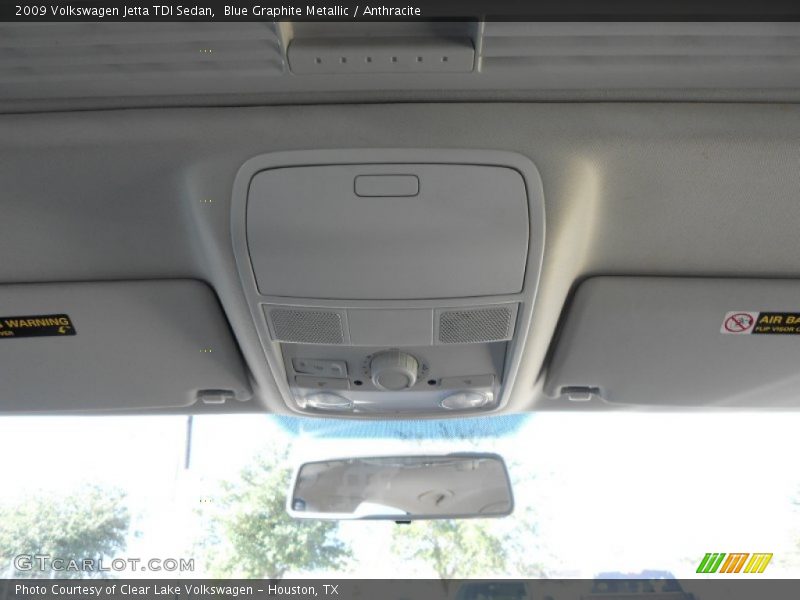 Blue Graphite Metallic / Anthracite 2009 Volkswagen Jetta TDI Sedan