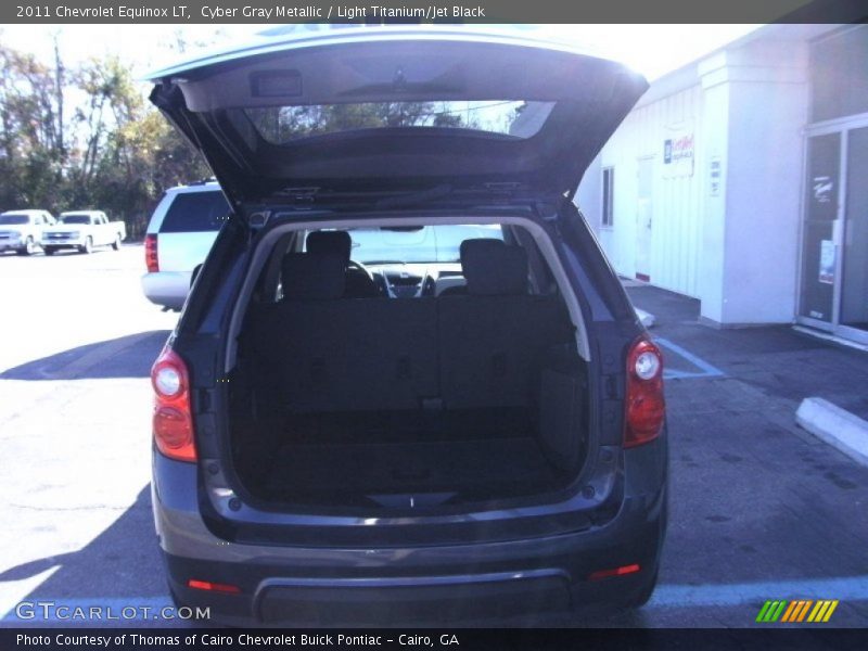Cyber Gray Metallic / Light Titanium/Jet Black 2011 Chevrolet Equinox LT