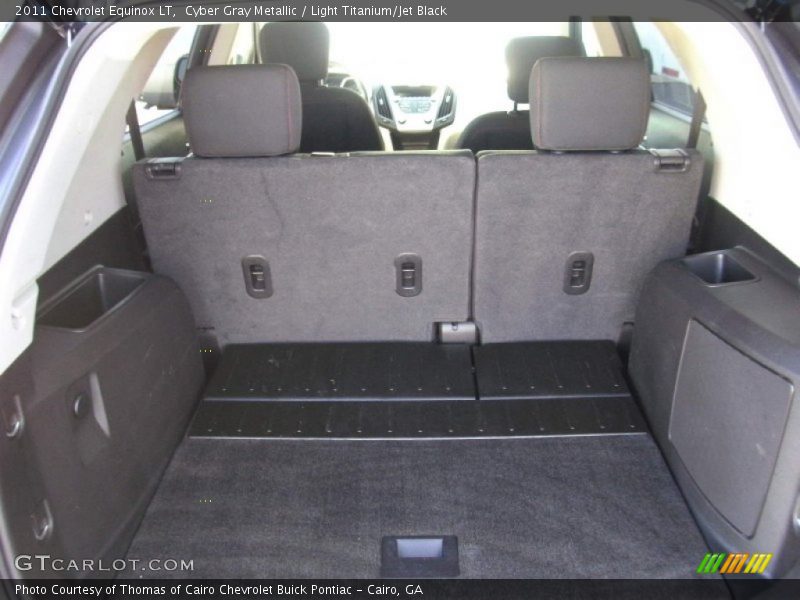 Cyber Gray Metallic / Light Titanium/Jet Black 2011 Chevrolet Equinox LT