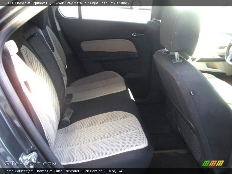 Cyber Gray Metallic / Light Titanium/Jet Black 2011 Chevrolet Equinox LT