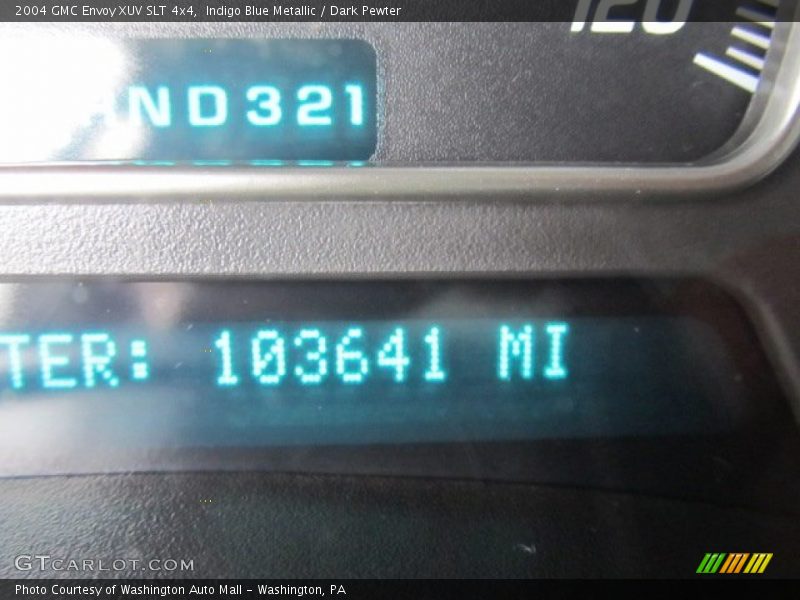 Indigo Blue Metallic / Dark Pewter 2004 GMC Envoy XUV SLT 4x4