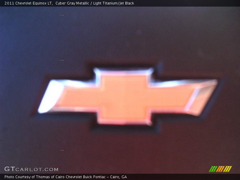 Cyber Gray Metallic / Light Titanium/Jet Black 2011 Chevrolet Equinox LT