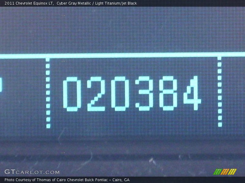 Cyber Gray Metallic / Light Titanium/Jet Black 2011 Chevrolet Equinox LT