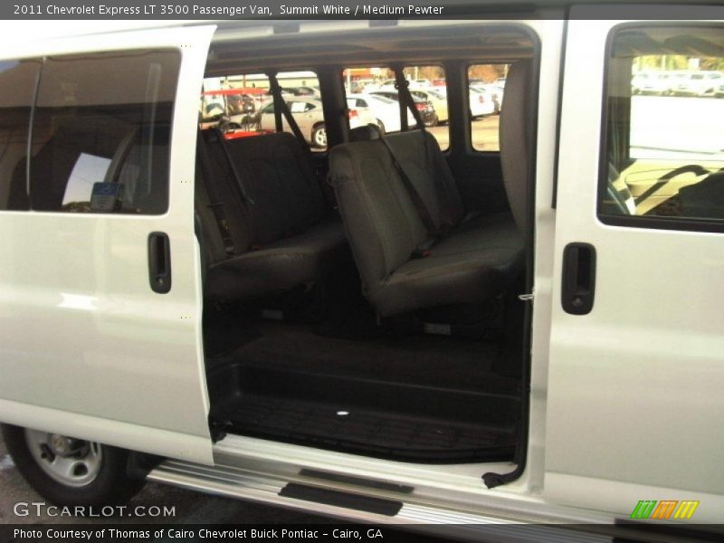 Summit White / Medium Pewter 2011 Chevrolet Express LT 3500 Passenger Van