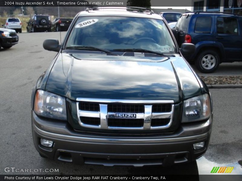 Timberline Green Metallic / Cashmere 2004 Isuzu Ascender S 4x4