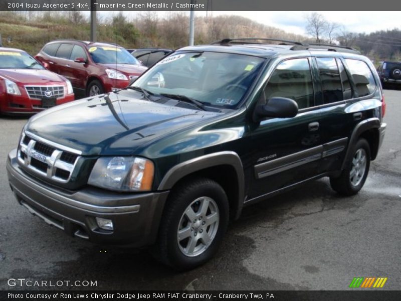 Timberline Green Metallic / Cashmere 2004 Isuzu Ascender S 4x4