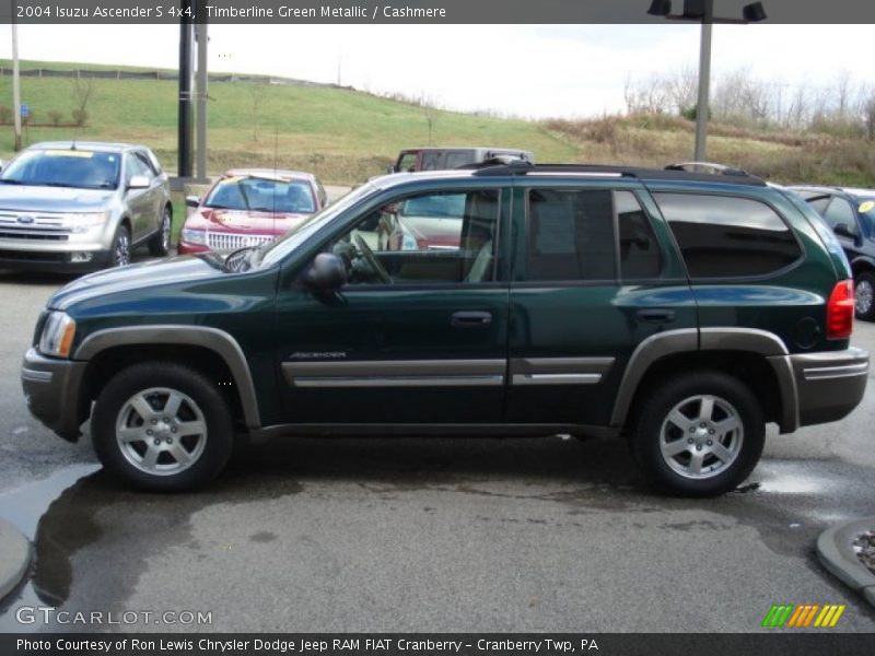 Timberline Green Metallic / Cashmere 2004 Isuzu Ascender S 4x4