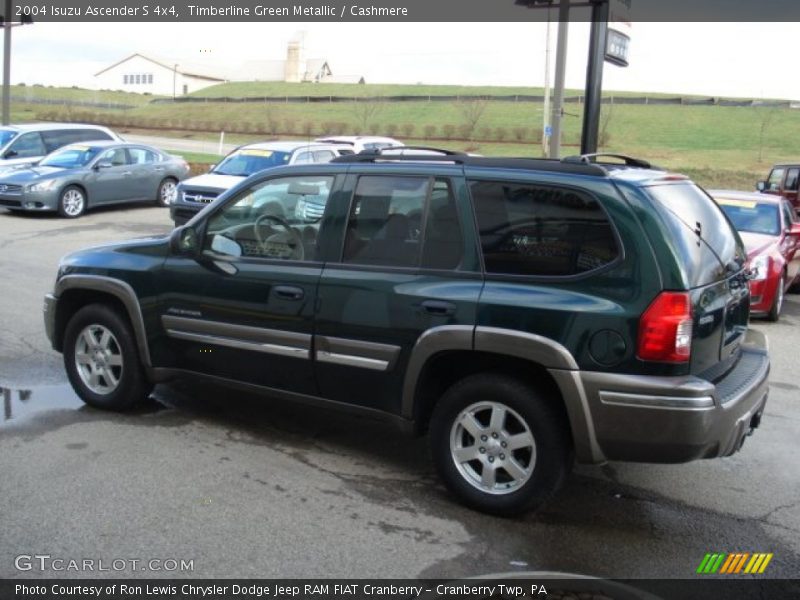 Timberline Green Metallic / Cashmere 2004 Isuzu Ascender S 4x4