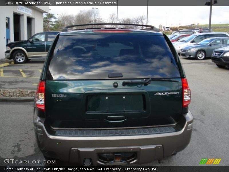 Timberline Green Metallic / Cashmere 2004 Isuzu Ascender S 4x4