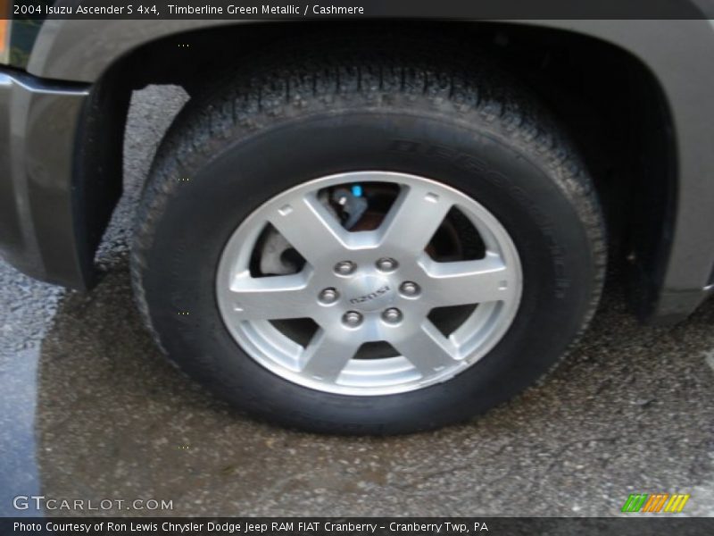 Timberline Green Metallic / Cashmere 2004 Isuzu Ascender S 4x4