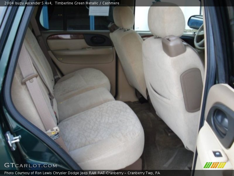 Timberline Green Metallic / Cashmere 2004 Isuzu Ascender S 4x4