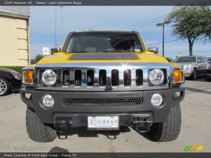 Yellow / Light Cashmere Beige 2006 Hummer H3