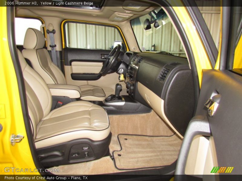 Yellow / Light Cashmere Beige 2006 Hummer H3