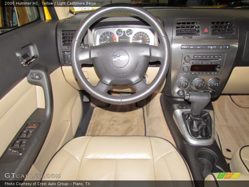 Yellow / Light Cashmere Beige 2006 Hummer H3