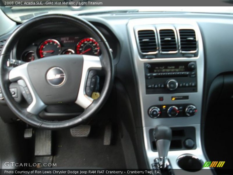 Gold Mist Metallic / Light Titanium 2008 GMC Acadia SLE
