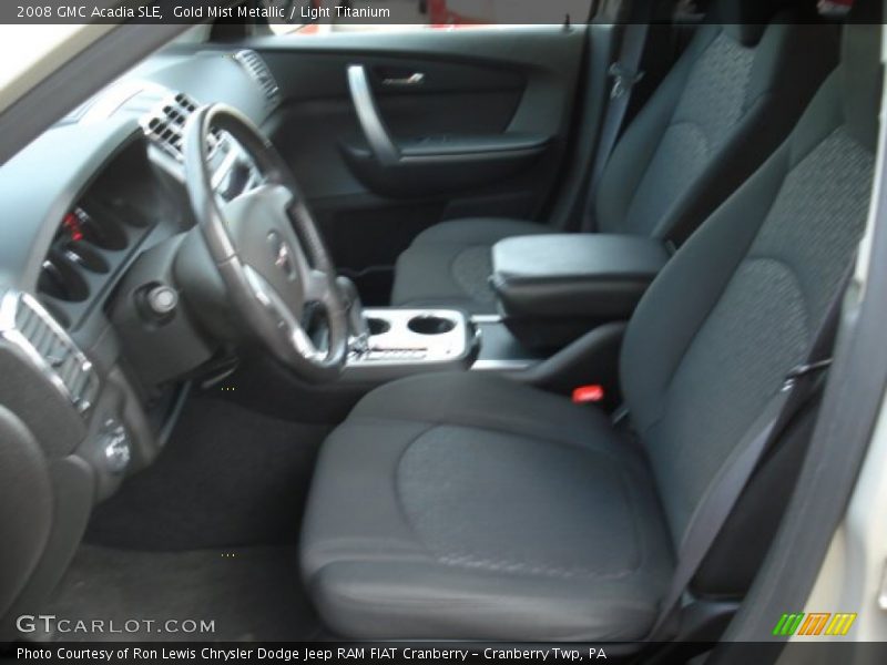 Gold Mist Metallic / Light Titanium 2008 GMC Acadia SLE
