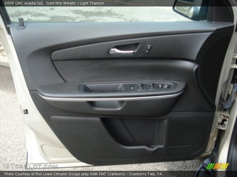 Gold Mist Metallic / Light Titanium 2008 GMC Acadia SLE