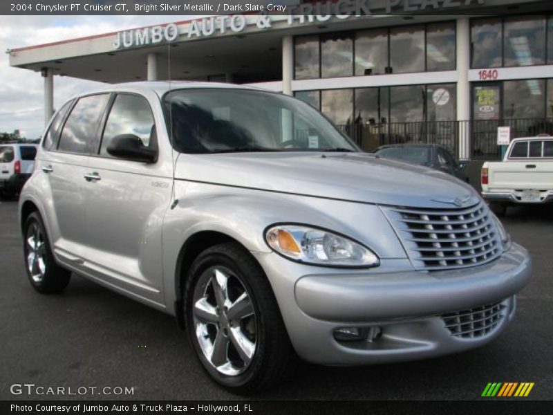 Bright Silver Metallic / Dark Slate Gray 2004 Chrysler PT Cruiser GT