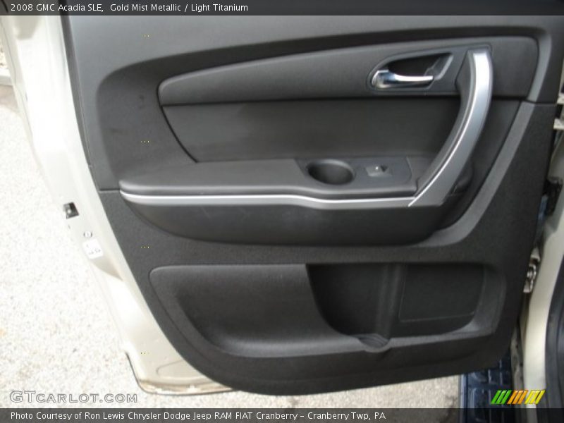 Gold Mist Metallic / Light Titanium 2008 GMC Acadia SLE