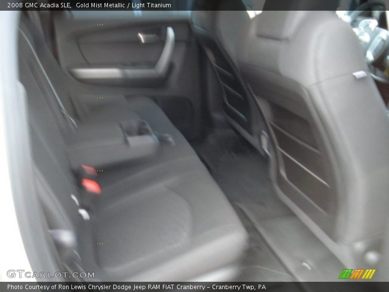 Gold Mist Metallic / Light Titanium 2008 GMC Acadia SLE