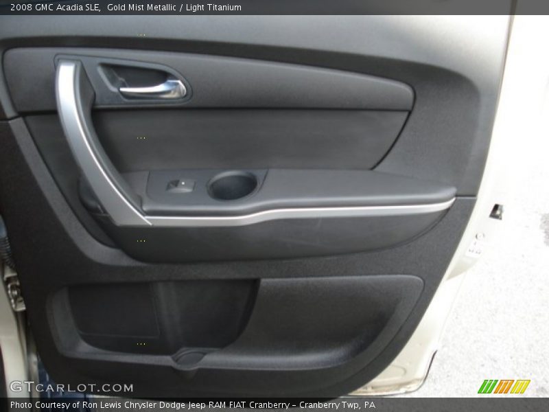 Gold Mist Metallic / Light Titanium 2008 GMC Acadia SLE