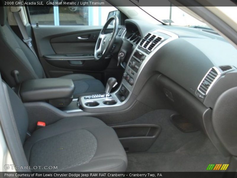 Gold Mist Metallic / Light Titanium 2008 GMC Acadia SLE