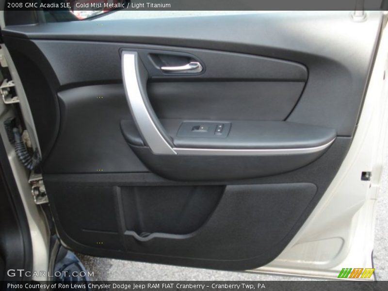 Gold Mist Metallic / Light Titanium 2008 GMC Acadia SLE