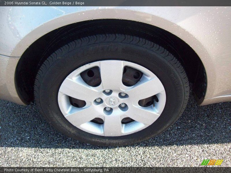 Golden Beige / Beige 2006 Hyundai Sonata GL