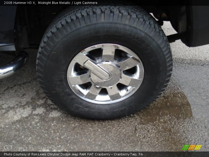 Midnight Blue Metallic / Light Cashmere 2008 Hummer H3 X