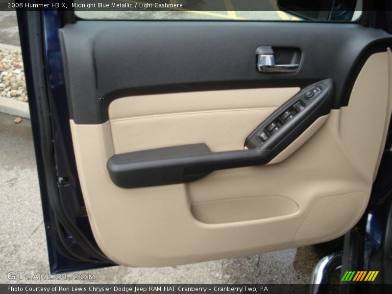 Midnight Blue Metallic / Light Cashmere 2008 Hummer H3 X