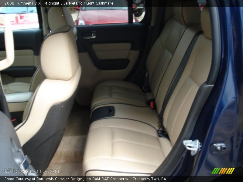 Midnight Blue Metallic / Light Cashmere 2008 Hummer H3 X