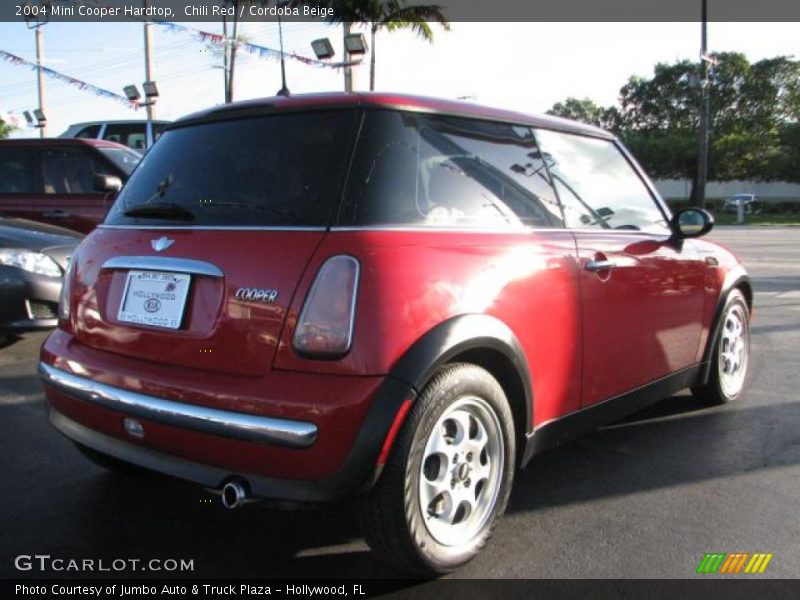 Chili Red / Cordoba Beige 2004 Mini Cooper Hardtop