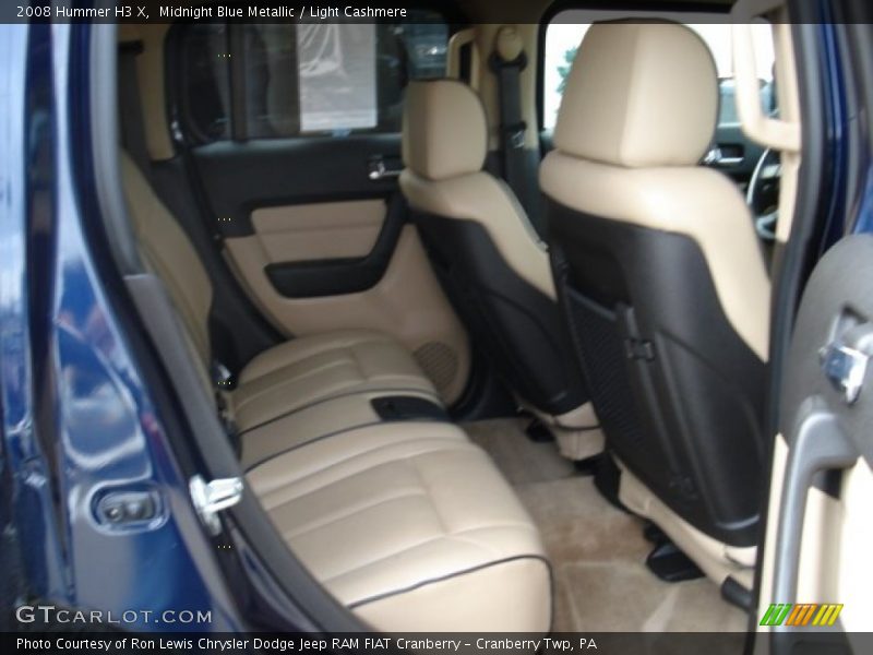 Midnight Blue Metallic / Light Cashmere 2008 Hummer H3 X