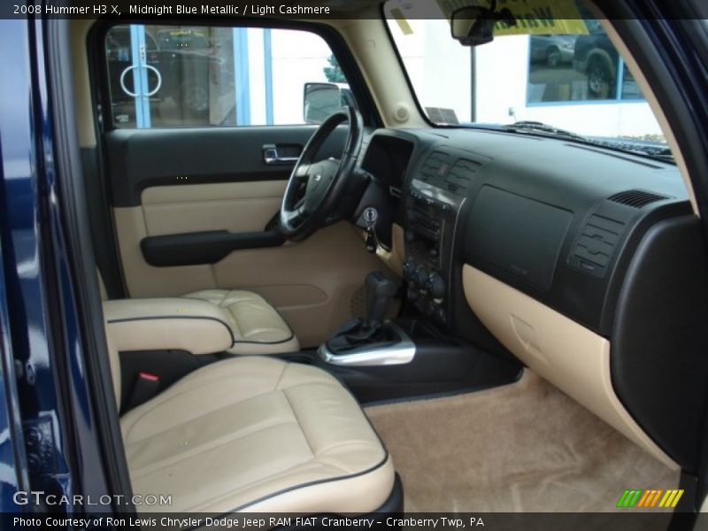 Midnight Blue Metallic / Light Cashmere 2008 Hummer H3 X